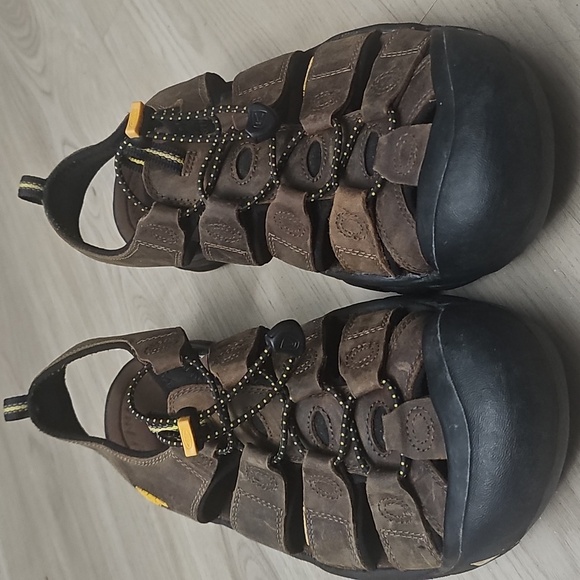 Keen Men’s Brown Leather‎ Newport Sandals Sz 12 main image 5